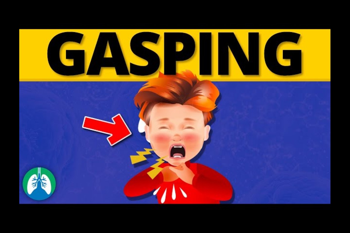 gaseping of breath and anxiety